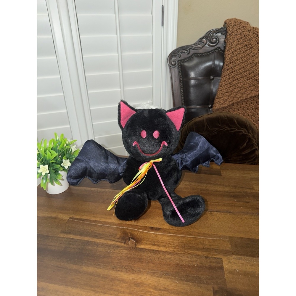 MTY International Tickle Tickle Wiggle Wiggle Bat Plush Stuffed Animal Halloween